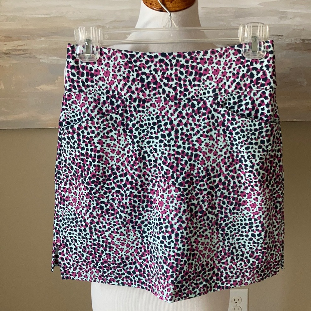 Lady Hagen exotic print golf skort